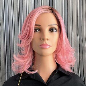 Belle Tress Americana in Dusty Rosa, Lace Front, Mono Top, Free Part, NWT